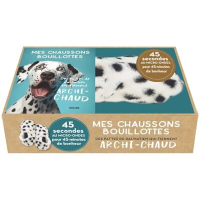 Valentine Cinier Mes Chaussons Bouillottes : Des Pattes De Dalmatien Qui Tiennent Archi-Chaud - Publicité Valentine Cinier Mes Chaussons Bouillottes : Des Pattes De Dalmatien Qui Tiennent Archi-Chaud - Publicité