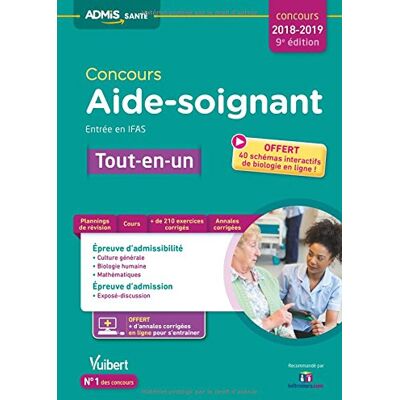 Collectif Concours Aide-Soignant, Entrée En Ifas : Tout-En-Un : Concours 2018-2019 - Publicité Collectif Concours Aide-Soignant, Entrée En Ifas : Tout-En-Un : Concours 2018-2019 - Publicité