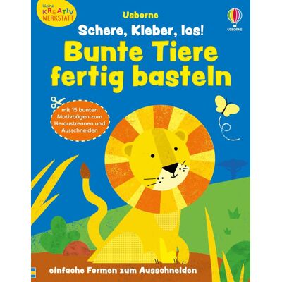 Jessica Greenwell Kleine Kreativ-Werkstatt: Schere, Kleber, Los! Bunte Tiere Fertig Basteln: Mit 15 Bunten Papierbögen Zum Heraustrennen Und Einfachen Formen Zum ... Ab 3 Jahren (Kleine-Kreativ-Werkstatt-Reihe) - Publicité Jessica Greenwell Kleine Kreativ-Werkstatt: Schere, Kleber, Los! Bunte Tiere Fertig Basteln: Mit 15 Bunten Papierbögen Zum Heraustrennen Und Einfachen Formen Zum ... Ab 3 Jahren (Kleine-Kreativ-Werkstatt-Reihe) - Publicité