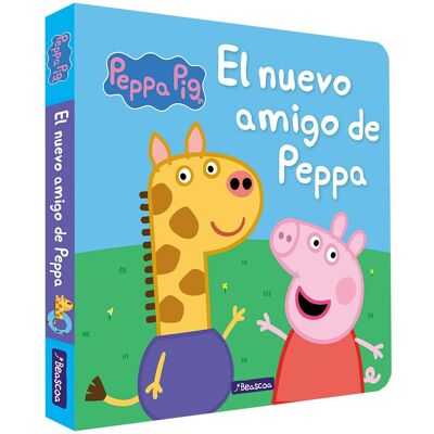 Hasbro Peppa Pig. Libro De Cartón - El Nuevo Amigo De Peppa - Publicité Hasbro Peppa Pig. Libro De Cartón - El Nuevo Amigo De Peppa - Publicité