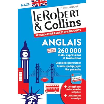 Le Robert & Collins Anglais Maxi + : Français-Anglais, Anglais-Français - Publicité Le Robert & Collins Anglais Maxi + : Français-Anglais, Anglais-Français - Publicité