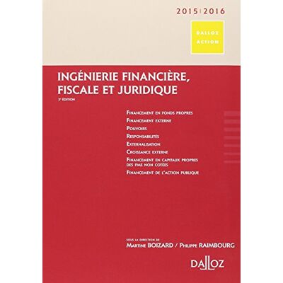 Collectif Ingénierie Financière, Fiscale Et Juridique 2015-2016 - Publicité Collectif Ingénierie Financière, Fiscale Et Juridique 2015-2016 - Publicité