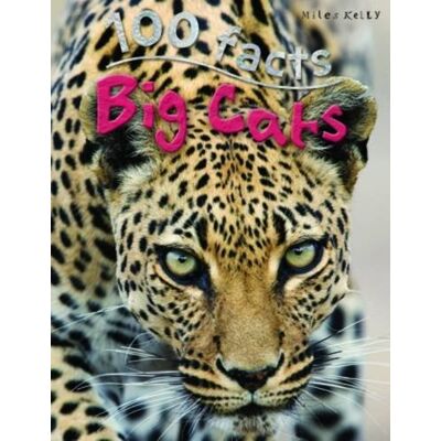 Fiona MacDonald 100 Facts Big Cats - Publicité Fiona MacDonald 100 Facts Big Cats - Publicité