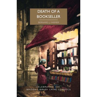 Farmer, Bernard J Death Of A Bookseller (British Library Crime Classics) - Publicité Farmer, Bernard J Death Of A Bookseller (British Library Crime Classics) - Publicité