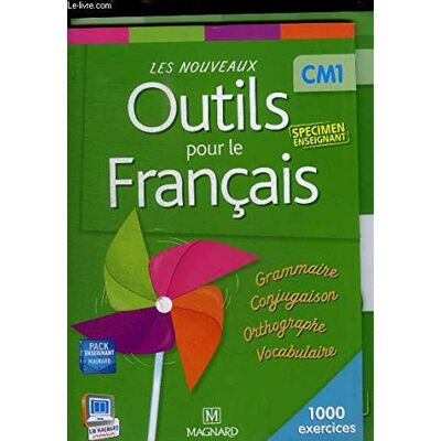 Collectif Les Nouveaux Outils Pour Le Francais - Cm1 - Specimen Enseignant - Grammaire / Conjuguaison / Orthographe / Vocabulaire - 1000 Exercices - Publicité Collectif Les Nouveaux Outils Pour Le Francais - Cm1 - Specimen Enseignant - Grammaire / Conjuguaison / Orthographe / Vocabulaire - 1000 Exercices - Publicité