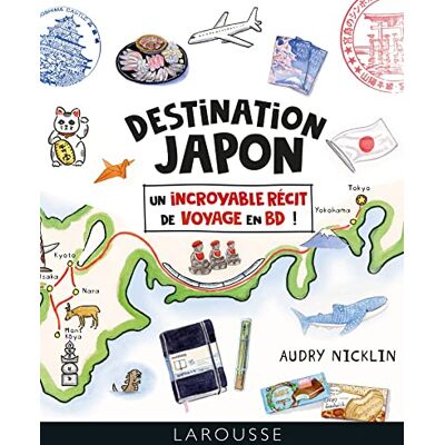 Audry Nicklin Destination Japon : Un Incroyable Récit De Voyage En Bd ! - Publicité Audry Nicklin Destination Japon : Un Incroyable Récit De Voyage En Bd ! - Publicité