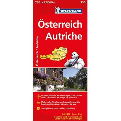 Österreich (Michelin Nationalkarte) - Publicité Österreich (Michelin Nationalkarte) - Publicité