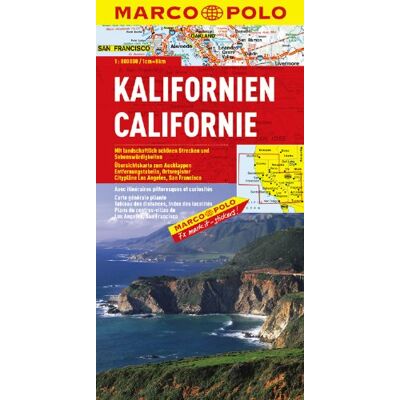 Marco Polo Kontinentalkarte Kalifornien 1:800.000: Mit Landschaftlich Schönen Strecken Und Sehenswürdigkeiten. Übersichtskarte Zum Ausklappen, ... Citypläne Los Angeles, San Francisco - Publicité Marco Polo Kontinentalkarte Kalifornien 1:800.000: Mit Landschaftlich Schönen Strecken Und Sehenswürdigkeiten. Übersichtskarte Zum Ausklappen, ... Citypläne Los Angeles, San Francisco - Publicité