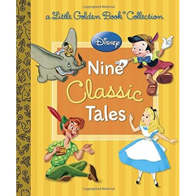 Various Disney: Nine Classic Tales (Disney Mixed Property) (Little Golden Book Treasury) - Publicité Various Disney: Nine Classic Tales (Disney Mixed Property) (Little Golden Book Treasury) - Publicité