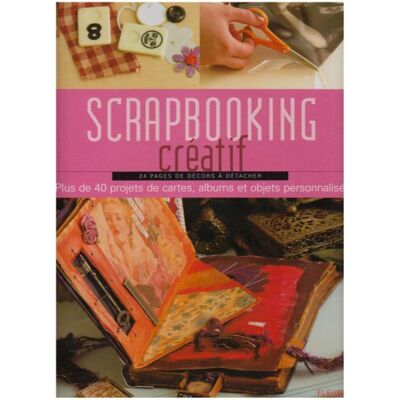 Fleurus Scrapbooking Créatif : Plus De 40 Projets De Cartes, Albums Et Objets Personnalisés : 24 Pages De Décors À Détacher - Publicité Fleurus Scrapbooking Créatif : Plus De 40 Projets De Cartes, Albums Et Objets Personnalisés : 24 Pages De Décors À Détacher - Publicité