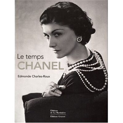 Edmonde Charles-Roux Le Temps Chanel - Publicité Edmonde Charles-Roux Le Temps Chanel - Publicité
