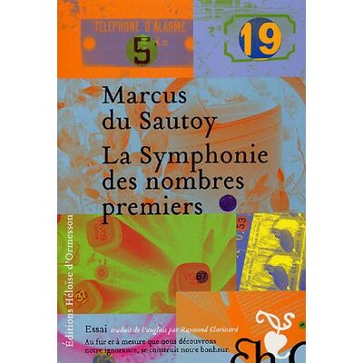 Marcus Du Sautoy La Symphonie Des Nombres Premiers - Publicité Marcus Du Sautoy La Symphonie Des Nombres Premiers - Publicité