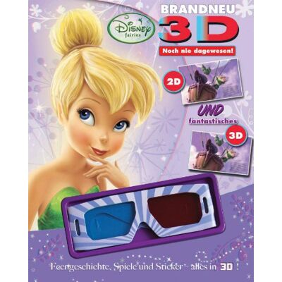 Walt Disney Disney: 3-D Buch Fairies - Publicité Walt Disney Disney: 3-D Buch Fairies - Publicité