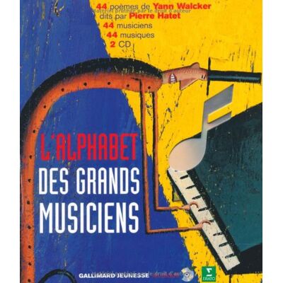 Yann Walcker L'Alphabet Des Grands Musiciens - Publicité Yann Walcker L'Alphabet Des Grands Musiciens - Publicité