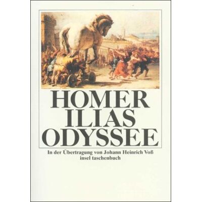 Homer Ilias. Odyssee (Insel Taschenbuch) - Publicité Homer Ilias. Odyssee (Insel Taschenbuch) - Publicité