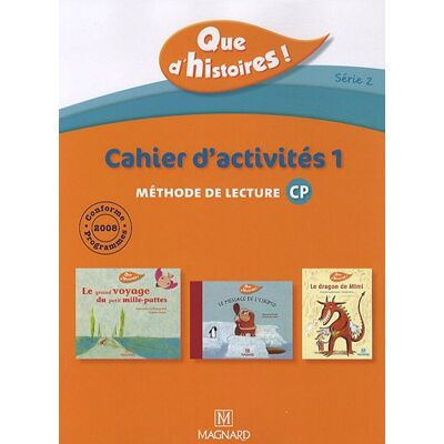 Collectif Que D'Histoires ! Méthode De Lecture Cp, Série 2 : Cahier D'Activités 1. Que D'Histoires ! Méthode De Lecture Cp, Série 2 : Mémo Des Sons - Publicité Collectif Que D'Histoires ! Méthode De Lecture Cp, Série 2 : Cahier D'Activités 1. Que D'Histoires ! Méthode De Lecture Cp, Série 2 : Mémo Des Sons - Publicité