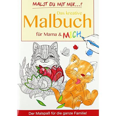 Das Kreative Malbuch Für Mama Und Mich Nr. 1 - Publicité Das Kreative Malbuch Für Mama Und Mich Nr. 1 - Publicité