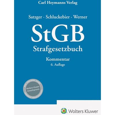 Helmut Satzger Stgb Kommentar Zum Strafgesetzbuch - Publicité Helmut Satzger Stgb Kommentar Zum Strafgesetzbuch - Publicité