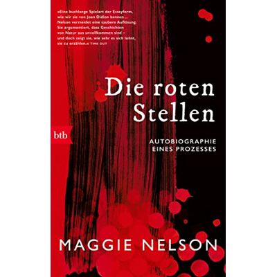 Maggie Nelson Die Roten Stellen: Autobiographie Eines Prozesses - Publicité Maggie Nelson Die Roten Stellen: Autobiographie Eines Prozesses - Publicité
