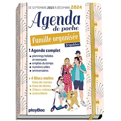 Play Bac Agenda De Poche 2024 De La Famille Organisée : Rose (De Sept. 2023 À Déc. 2024) - Publicité Play Bac Agenda De Poche 2024 De La Famille Organisée : Rose (De Sept. 2023 À Déc. 2024) - Publicité