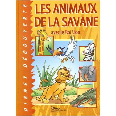 Les Animaux De La Savane Avec Le Roi Lion - Publicité Les Animaux De La Savane Avec Le Roi Lion - Publicité