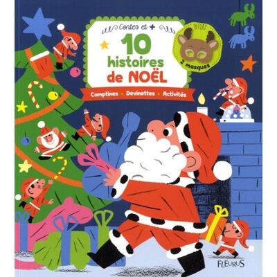 Fleurus 10 Histoires De Noël : Comptines, Devinettes, Activités - Publicité Fleurus 10 Histoires De Noël : Comptines, Devinettes, Activités - Publicité