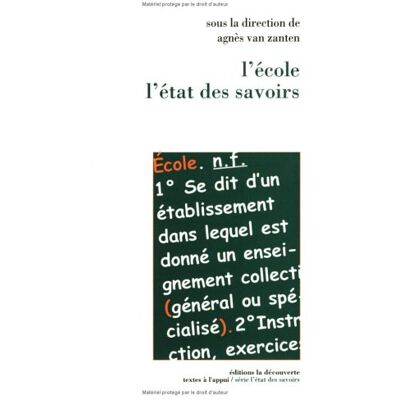 Collectif L'École, L'État Des Savoirs - Publicité Collectif L'École, L'État Des Savoirs - Publicité