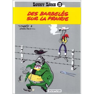 Morris Lucky Luke. Vol. 29. Des Barbelés Sur La Prairie - Publicité Morris Lucky Luke. Vol. 29. Des Barbelés Sur La Prairie - Publicité
