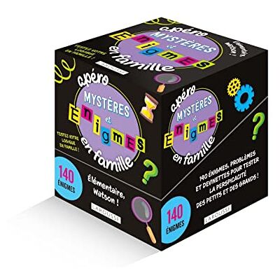 Collectif Apéro Mystères Et Énigmes En Famille - Publicité Collectif Apéro Mystères Et Énigmes En Famille - Publicité
