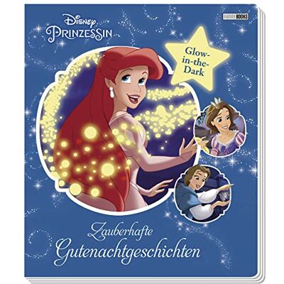Panini Disney Prinzessin: Zauberhafte Gutenachtgeschichten: Pappbilderbuch Mit Glow-In-The-Dark-Effekten Auf Jeder Seite - Publicité Panini Disney Prinzessin: Zauberhafte Gutenachtgeschichten: Pappbilderbuch Mit Glow-In-The-Dark-Effekten Auf Jeder Seite - Publicité