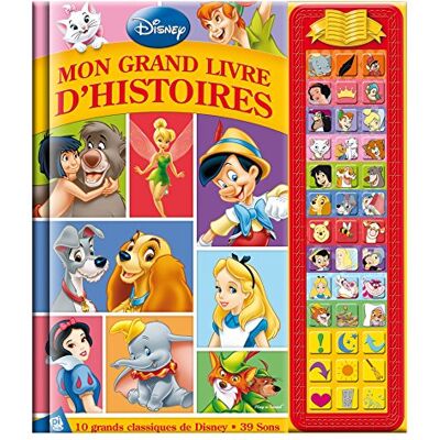 Collectif Classiques Disney : Mon Grand Livre D'Histoires - Publicité Collectif Classiques Disney : Mon Grand Livre D'Histoires - Publicité