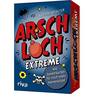 Katrin Abfalter Arschloch: Extreme – Mit Sonderkarten Für Noch Mehr Nervenkitzel - Publicité Katrin Abfalter Arschloch: Extreme – Mit Sonderkarten Für Noch Mehr Nervenkitzel - Publicité