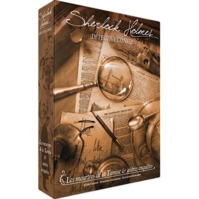 Asmodee – Sherlock Holmes – Die Meutel Der Tamise Und Andere Köder, Scshdc01fr, Keine - Publicité Asmodee – Sherlock Holmes – Die Meutel Der Tamise Und Andere Köder, Scshdc01fr, Keine - Publicité