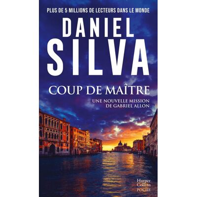 Coup De Maître : Une Nouvelle Mission De Gabriel Allon - Publicité Coup De Maître : Une Nouvelle Mission De Gabriel Allon - Publicité