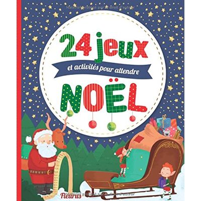 Collectif 24 Jeux Et Activités Pour Attendre Noël - Publicité Collectif 24 Jeux Et Activités Pour Attendre Noël - Publicité
