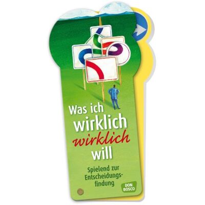 Dr. Hubert Klingenberger Was Ich Wirklich, Wirklich Will - Spielend Zur Entscheidungsfindung (Fächer) - Publicité Dr. Hubert Klingenberger Was Ich Wirklich, Wirklich Will - Spielend Zur Entscheidungsfindung (Fächer) - Publicité