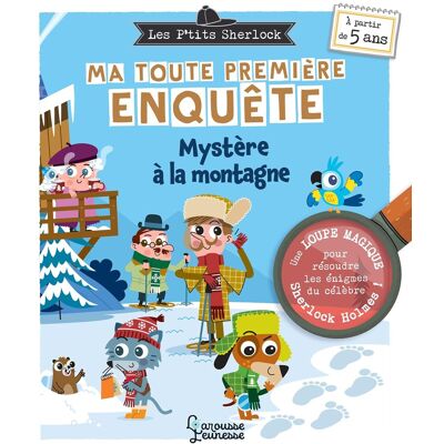 Sandra Lebrun Les P'Tits Sherlock : Ma Toute Première Enquête. Mystère À La Montagne - Publicité Sandra Lebrun Les P'Tits Sherlock : Ma Toute Première Enquête. Mystère À La Montagne - Publicité
