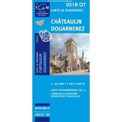 Châteaulin 1 : 25 000: Ign.0518ot - Publicité Châteaulin 1 : 25 000: Ign.0518ot - Publicité