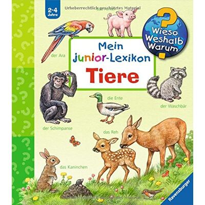 Wieso? Weshalb? Warum? Sonderband: Mein Junior-Lexikon Tiere - Publicité Wieso? Weshalb? Warum? Sonderband: Mein Junior-Lexikon Tiere - Publicité