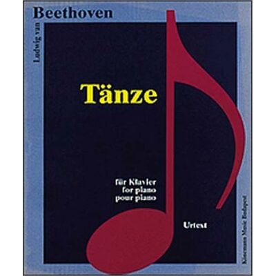 Beethoven, Ludwig Van Tänze (Music Scores) - Publicité Beethoven, Ludwig Van Tänze (Music Scores) - Publicité