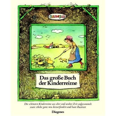 Janosch Das Große Buch Der Kinderreime - Publicité Janosch Das Große Buch Der Kinderreime - Publicité