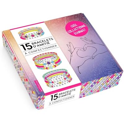 Fleurus 15 Bracelets D'Amitié À Confectionner : Crée, Collectionne, Échange ! - Publicité Fleurus 15 Bracelets D'Amitié À Confectionner : Crée, Collectionne, Échange ! - Publicité