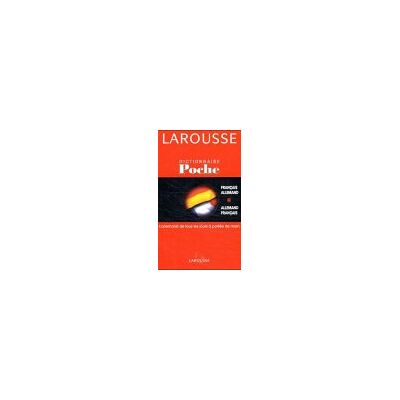 Collectif Dictionnaire De Poche Français-Allemand/allemand-Français (Larousse De Poche) - Publicité Collectif Dictionnaire De Poche Français-Allemand/allemand-Français (Larousse De Poche) - Publicité