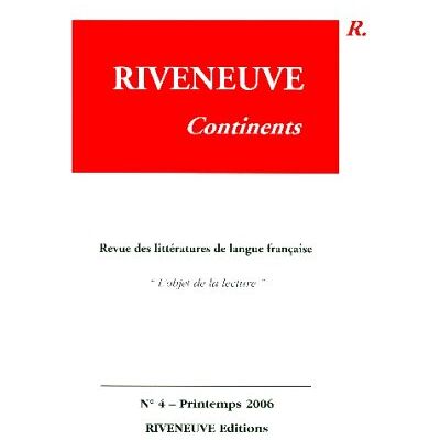 Collectif Riveneuve Continents, N° 4 - Publicité Collectif Riveneuve Continents, N° 4 - Publicité