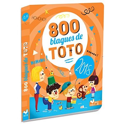 Collectif 800 Blagues De Toto : 2018 - Publicité Collectif 800 Blagues De Toto : 2018 - Publicité