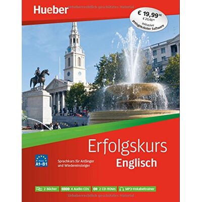 Hueber Verlag GmbH & Co. KG Erfolgskurs Englisch: Paket: 2 Übungsbücher + 4 Audio-Cds + 2 Cd-Roms - Publicité Hueber Verlag GmbH & Co. KG Erfolgskurs Englisch: Paket: 2 Übungsbücher + 4 Audio-Cds + 2 Cd-Roms - Publicité