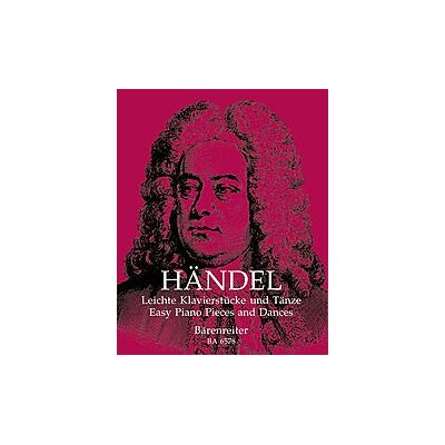 Georg Friedrich Händel Leichte Klavierstücke Und Tänze - Publicité Georg Friedrich Händel Leichte Klavierstücke Und Tänze - Publicité