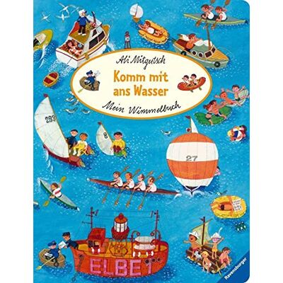 Ali Mitgutsch Mein Wimmelbuch: Komm Mit Ans Wasser - Publicité Ali Mitgutsch Mein Wimmelbuch: Komm Mit Ans Wasser - Publicité
