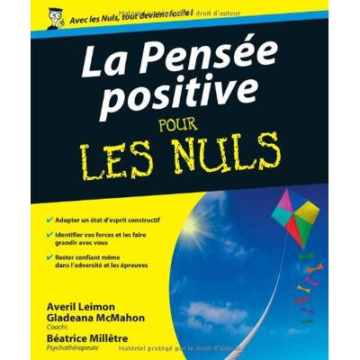 Averil Leimon La Pensée Positive Pour Les Nuls - Publicité Averil Leimon La Pensée Positive Pour Les Nuls - Publicité
