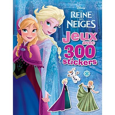 Disney La Reine Des Neiges : 300 Stickers - Publicité Disney La Reine Des Neiges : 300 Stickers - Publicité